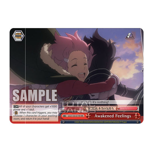Weiss Schwarz - Sword Art Online - 10th Anniversary - Awakened Feelings (RRR) SAO/S100-E074R
