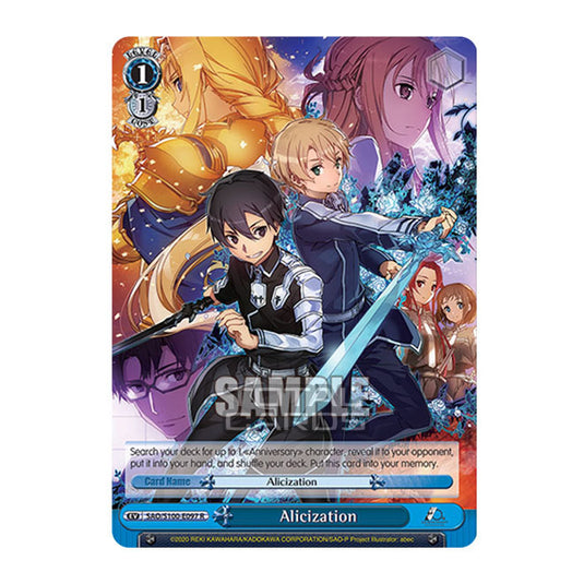 Weiss Schwarz - Sword Art Online - 10th Anniversary - Alicization (R) SAO/S100-E097
