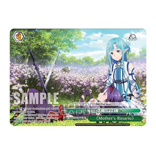 Weiss Schwarz - Sword Art Online - 10th Anniversary - 《Mother's Rosario》 (PR) SAO/S100-PE04S