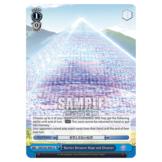 Weiss Schwarz - That Time I Got Reincarnated as a Slime Vol.3 - Barrier Between Hope and Disaster (U) TSK/S101-E097