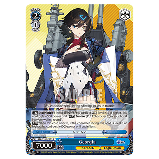 Weiss Schwarz - Azur Lane - Georgia (R) AZL/S102-E109