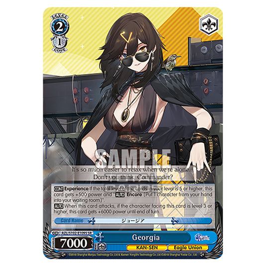 Weiss Schwarz - Azur Lane - Georgia (SR) AZL/S102-E109S