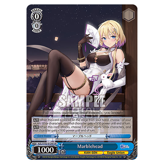 Weiss Schwarz - Azur Lane - Marblehead (SR) AZL/S102-E124S