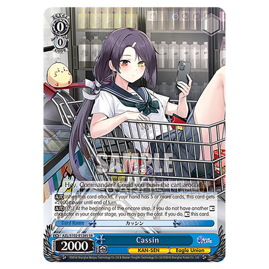 Weiss Schwarz - Azur Lane - Cassin (SR) AZL/S102-E128S