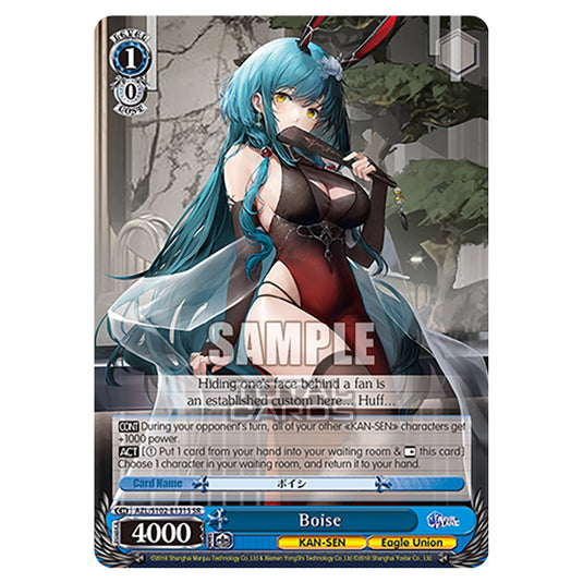 Weiss Schwarz - Azur Lane - Boise (SR) AZL/S102-E131S