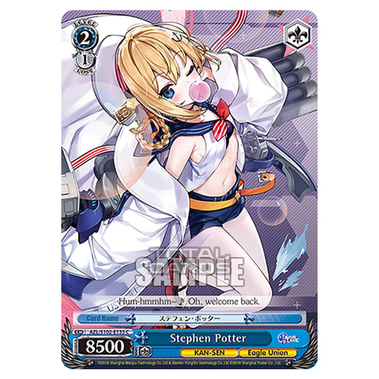 Weiss Schwarz - Azur Lane - Stephen Potter (C) AZL/S102-E135