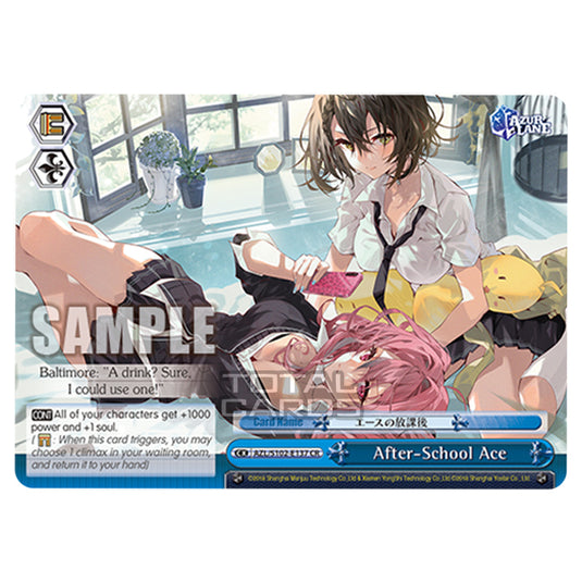 Weiss Schwarz - Azur Lane - After-School Ace (CR) AZL/S102-E137