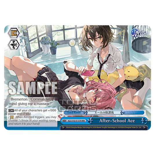 Weiss Schwarz - Azur Lane - After-School Ace (RRR) AZL/S102-E137R