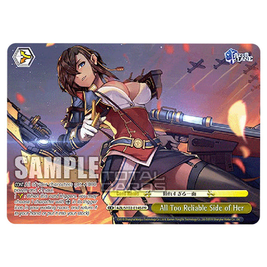 Weiss Schwarz - Azur Lane - All Too Reliable Side of Her (PR) AZL/S102-E145