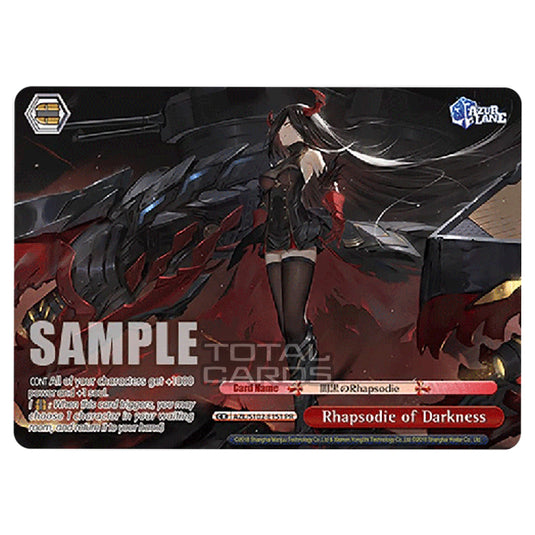Weiss Schwarz - Azur Lane - Rhapsodie of Darkness (PR) AZL/S102-E151