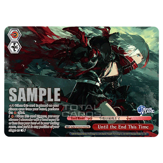 Weiss Schwarz - Azur Lane - Until the End This Time (PR) AZL/S102-E153