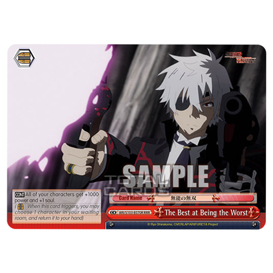 Weiss Schwarz - Arifureta - From Commonplace to World's Strongest - The Best at Being the Worst (RRR) ARI/S103-E070R