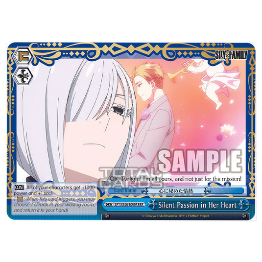 Weiss Schwarz - SPY x FAMILY - Silent Passion in Her Heart (RRR) SPY/S106-E099R