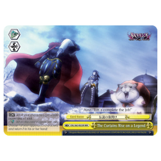 Weiss Schwarz - Nazarick - Tomb of the Undead - The Curtains Rise on a Legend (Triple Rare) OVL/S62-E023R