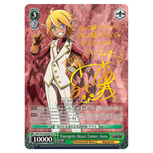 Weiss Schwarz - Nazarick - Tomb of the Undead - Energetic Beast Tamer, Aura (Special Rare) OVL/S62-E029SP