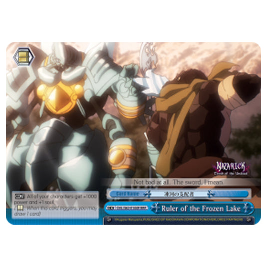 Weiss Schwarz - Nazarick - Tomb of the Undead - Ruler of the Frozen Lake (Triple Rare) OVL/S62-E100R