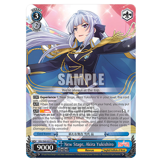 Weiss Schwarz - Revue Starlight - Re LIVE - New Stage, Akira Yukishiro (RR) RSL/S69-E072