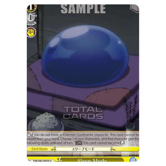 Weiss Schwarz - That Time I Got Reincarnated as a Slime Vol.2 - Sleep Mode (U) TSK/S82-E025