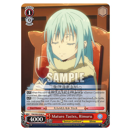 Weiss Schwarz - That Time I Got Reincarnated as a Slime Vol.2 - Mature Tastes, Rimuru (U) TSK/S82-E046