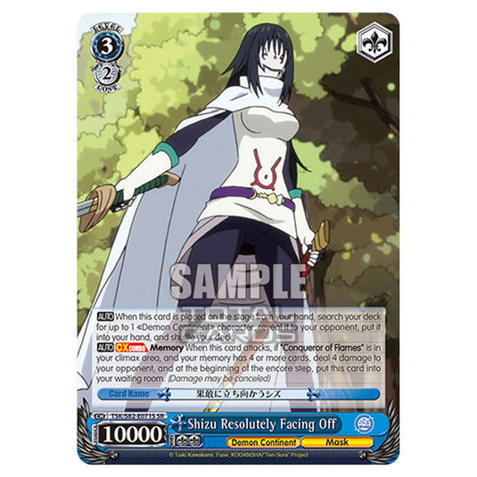 Weiss Schwarz - That Time I Got Reincarnated as a Slime Vol.2 - Shizu Resolutely Facing Off (SR) TSK/S82-E071S