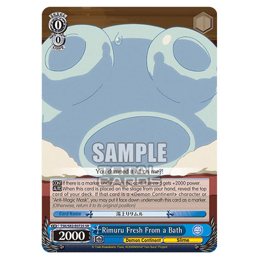 Weiss Schwarz - That Time I Got Reincarnated as a Slime Vol.2 - Rimuru Fresh From a Bath (SR) TSK/S82-E072S