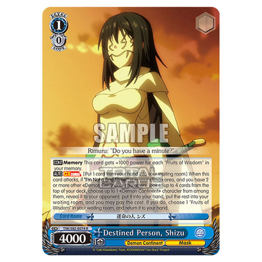 Weiss Schwarz - That Time I Got Reincarnated as a Slime Vol.2 - Destined Person, Shizu (R) TSK/S82-E074