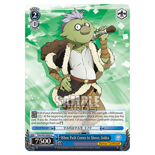 Weiss Schwarz - That Time I Got Reincarnated as a Slime Vol.2 - When Push Comes to Shove, Gobta (U) TSK/S82-E084