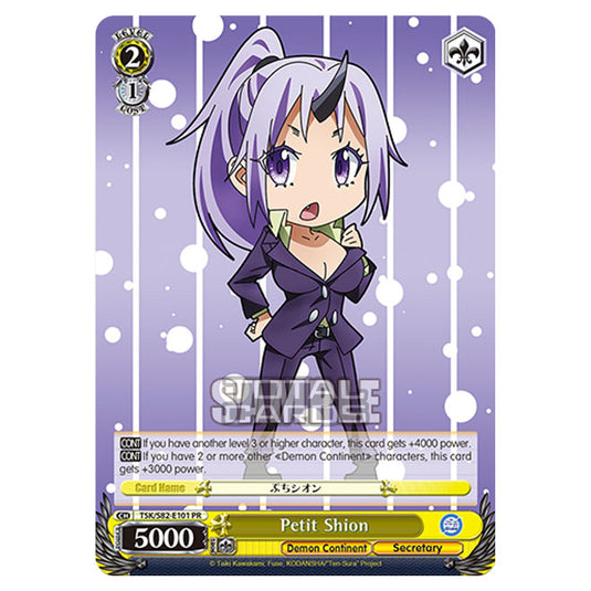 Weiss Schwarz - That Time I Got Reincarnated as a Slime Vol.2 - Petit Shion (PR) TSK/S82-E101