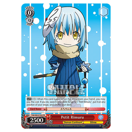 Weiss Schwarz - That Time I Got Reincarnated as a Slime Vol.2 - Petit Rimuru (PR) TSK/S82-E102