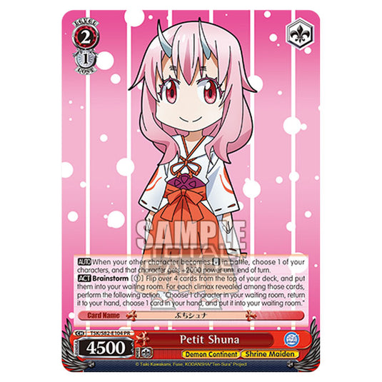 Weiss Schwarz - That Time I Got Reincarnated as a Slime Vol.2 - Petit Shuna (PR) TSK/S82-E104