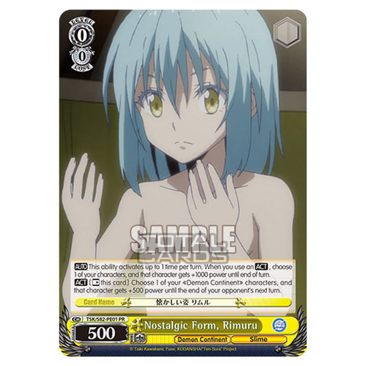 Weiss Schwarz - That Time I Got Reincarnated as a Slime Vol.2 - Nostalgic Form, Rimuru (PR) TSK/S82-PE01