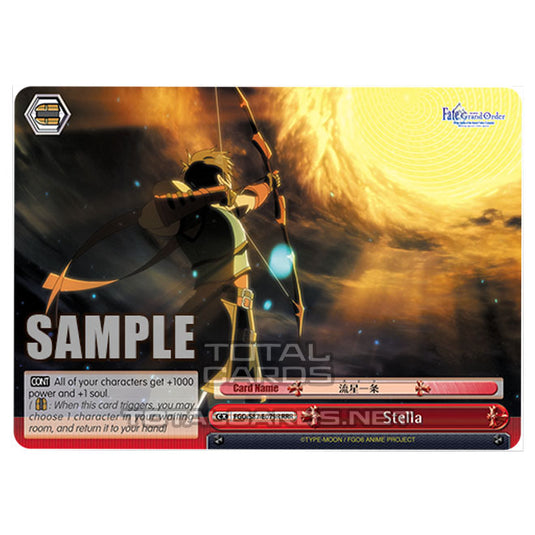 Weiss Schwarz - Fate/Grand Order THE MOVIE - Divine Realm of the Round Table Camelot - Stella (RRR) FGO/S87-E079R