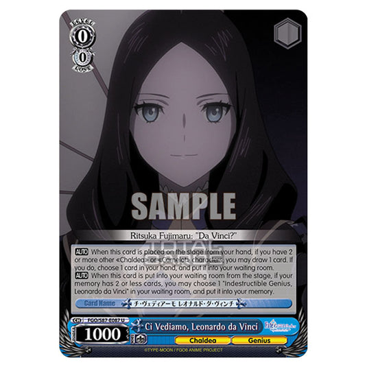 Weiss Schwarz - Fate/Grand Order THE MOVIE - Divine Realm of the Round Table Camelot - Ci Vediamo, Leonardo da Vinci (U) FGO/S87-E087