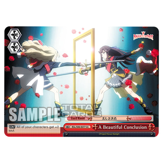 Weiss Schwarz - Revue Starlight The Movie - A Beautiful Conclusion (CC) RSL/S98-E077