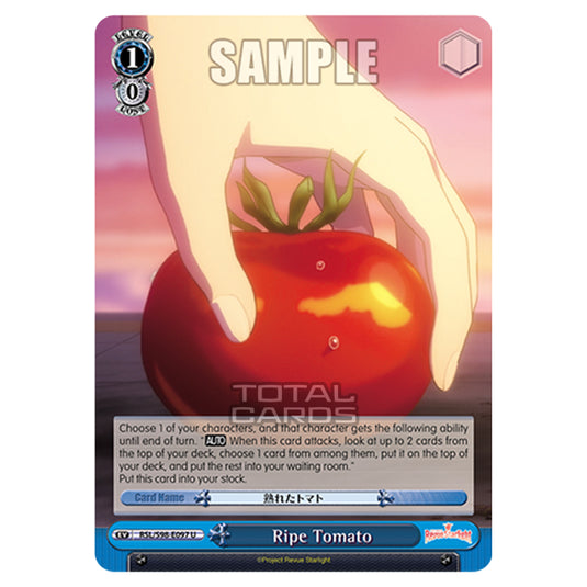 Weiss Schwarz - Revue Starlight The Movie - Ripe Tomato (U) RSL/S98-E097