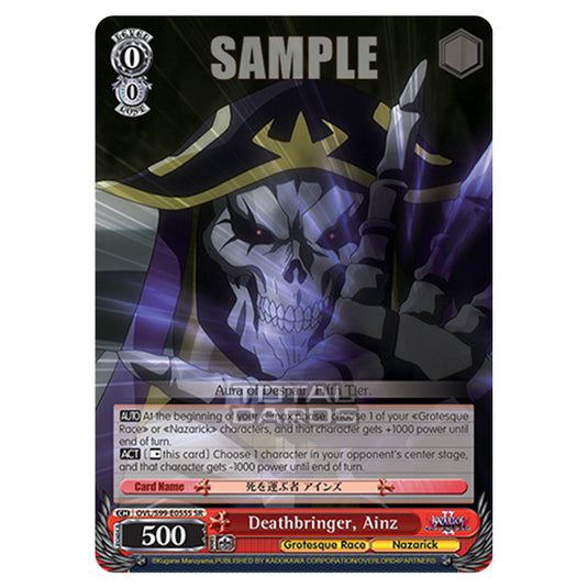 Weiss Schwarz - Nazarick: Tomb of the Undead Vol.2 - Deathbringer, Ainz (SR) OVL/S99-E055S