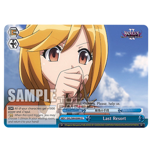 Weiss Schwarz - Nazarick: Tomb of the Undead Vol.2 - Last Resort (CC) OVL/S99-E099