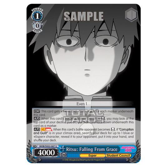 Weiss Schwarz - Mob Psycho 100 - Ritsu: Falling From Grace (Uncommon) MOB/SX02-087