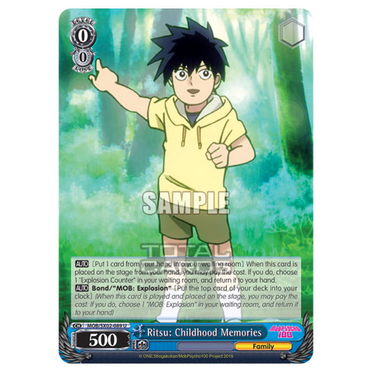Weiss Schwarz - Mob Psycho 100 - Ritsu: Childhood Memories (Uncommon) MOB/SX02-089