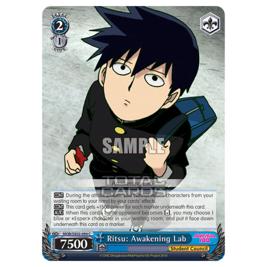 Weiss Schwarz - Mob Psycho 100 - Ritsu: Awakening Lab (Common) MOB/SX02-094