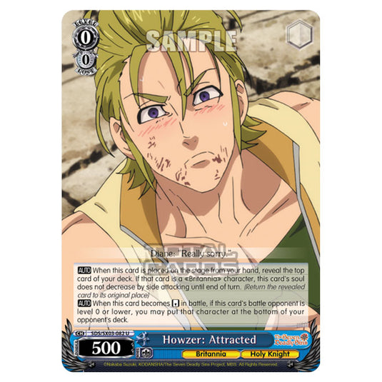 Weiss Schwarz - The Seven Deadly Sins - Howzer: Attracted (U) SDS/SX03-082