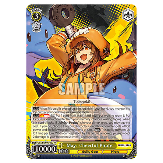 Weiss Schwarz - Guilty Gear Strive - May: Cheerful Pirate (RR) GGST/SX06-002