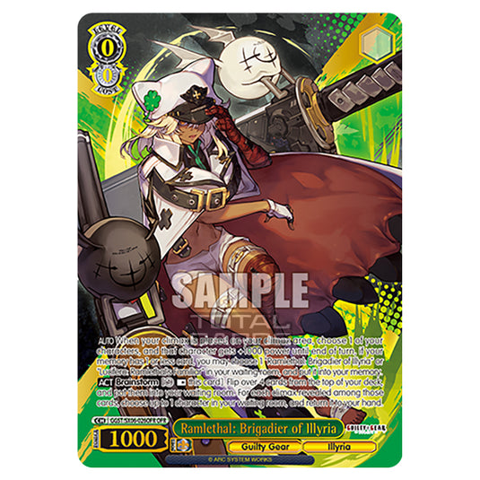 Weiss Schwarz - Guilty Gear Strive - Ramlethal: Brigadier of Illyria (OFR) GGST/SX06-026OFR