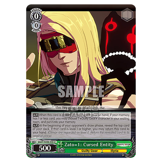 Weiss Schwarz - Guilty Gear Strive - Zato=1: Cursed Entity (U) GGST/SX06-036