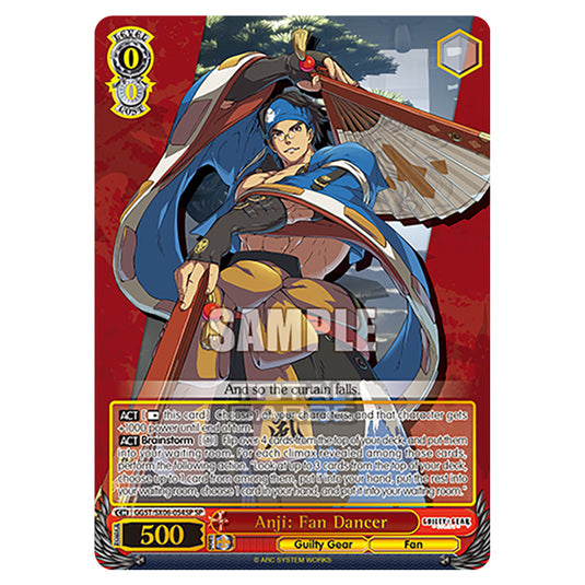 Weiss Schwarz - Guilty Gear Strive - Anji: Fan Dancer (SP) GGST/SX06-054SP