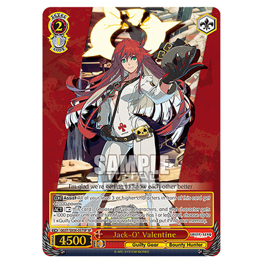 Weiss Schwarz - Guilty Gear Strive - Jack-O' Valentine (SP) GGST/SX06-057SP