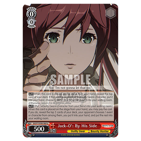 Weiss Schwarz - Guilty Gear Strive - Jack-O': By His Side (U) GGST/SX06-060