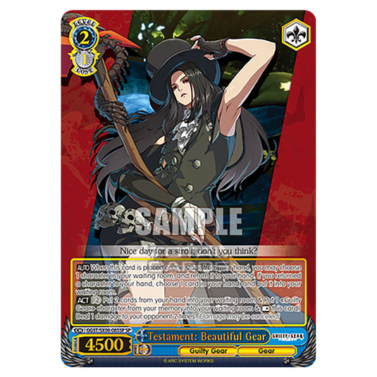 Weiss Schwarz - Guilty Gear Strive - Testament: Beautiful Gear (SP) GGST/SX06-085SP