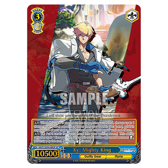 Weiss Schwarz - Guilty Gear Strive - Ky: Mighty King (SP) GGST/SX06-086SP