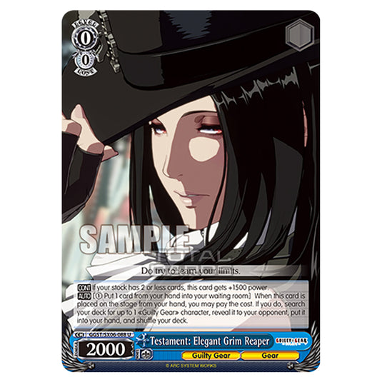 Weiss Schwarz - Guilty Gear Strive - Testament: Elegant Grim Reaper (U) GGST/SX06-088